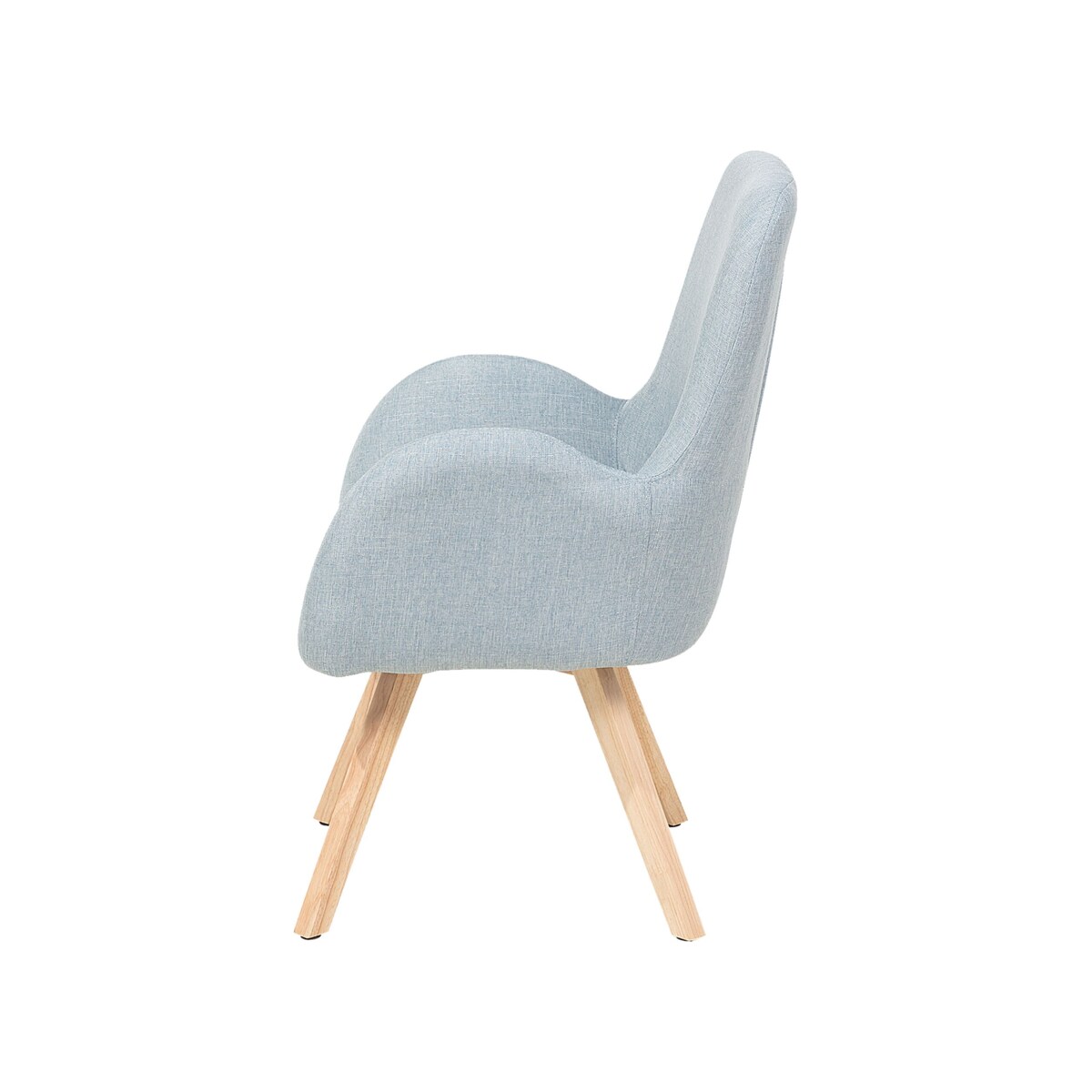 Fotel jasnoniebieski BJARN