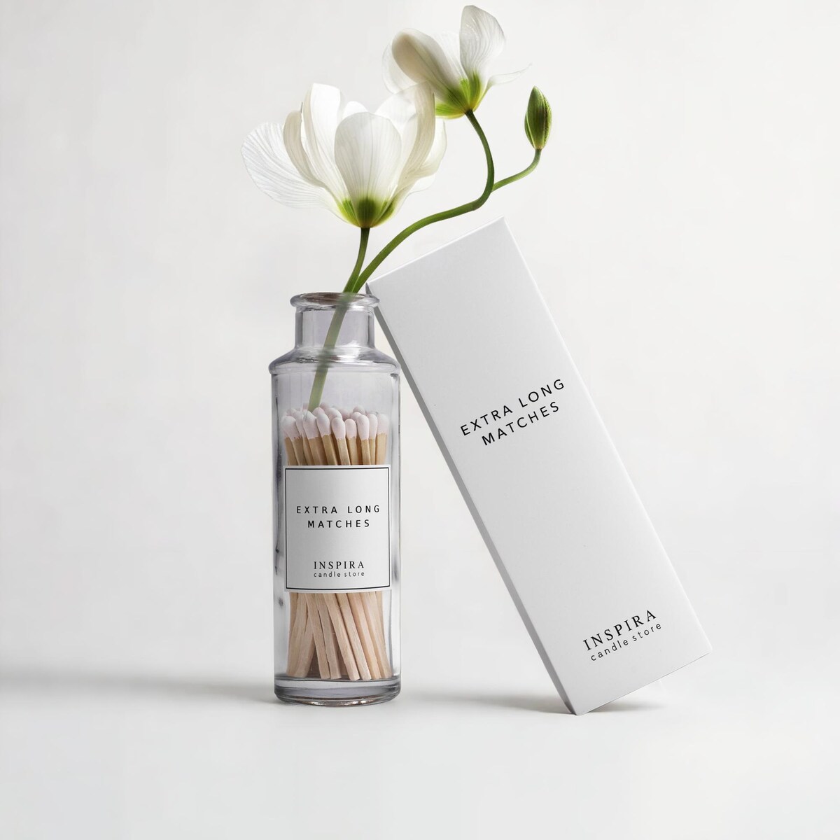 Zapałki w butelce Extra Long Matches, INSPIRA