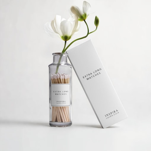 Zapałki w butelce Extra Long Matches, INSPIRA