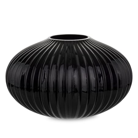 Wazon szklany 16x24x24 cm prążkowany KADO
