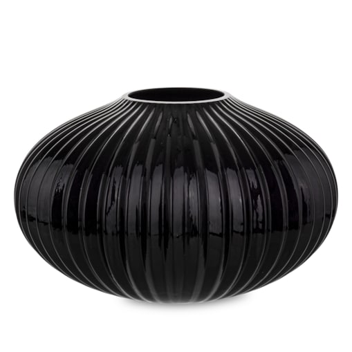 Wazon szklany 16x24x24 cm prążkowany KADO