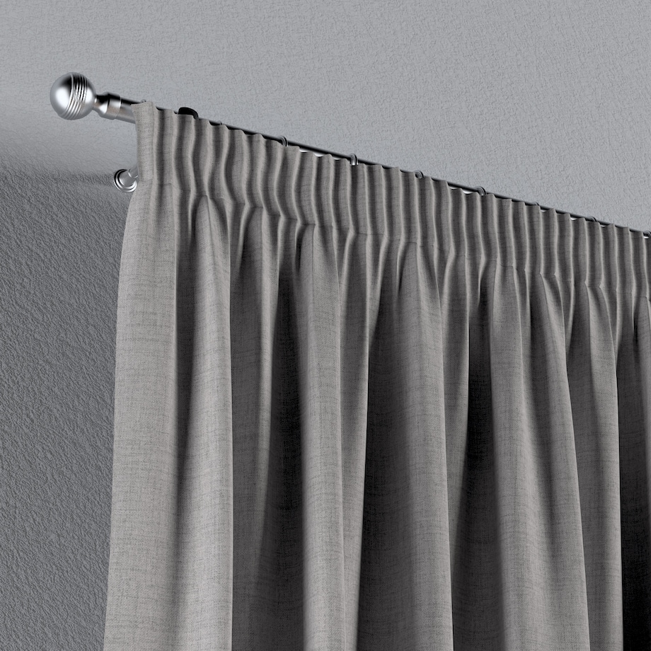 Zasłona na taśmie marszczącej 1 szt. 130x245 szarobeżowy melanż