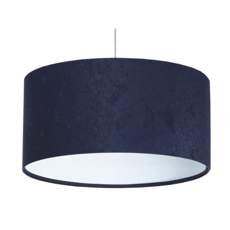 Lampa wisząca HOME 30 granatowa/biała