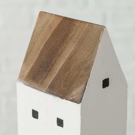 Dekoracyjne domki z drewna, trzy rozmiary, GOTAN