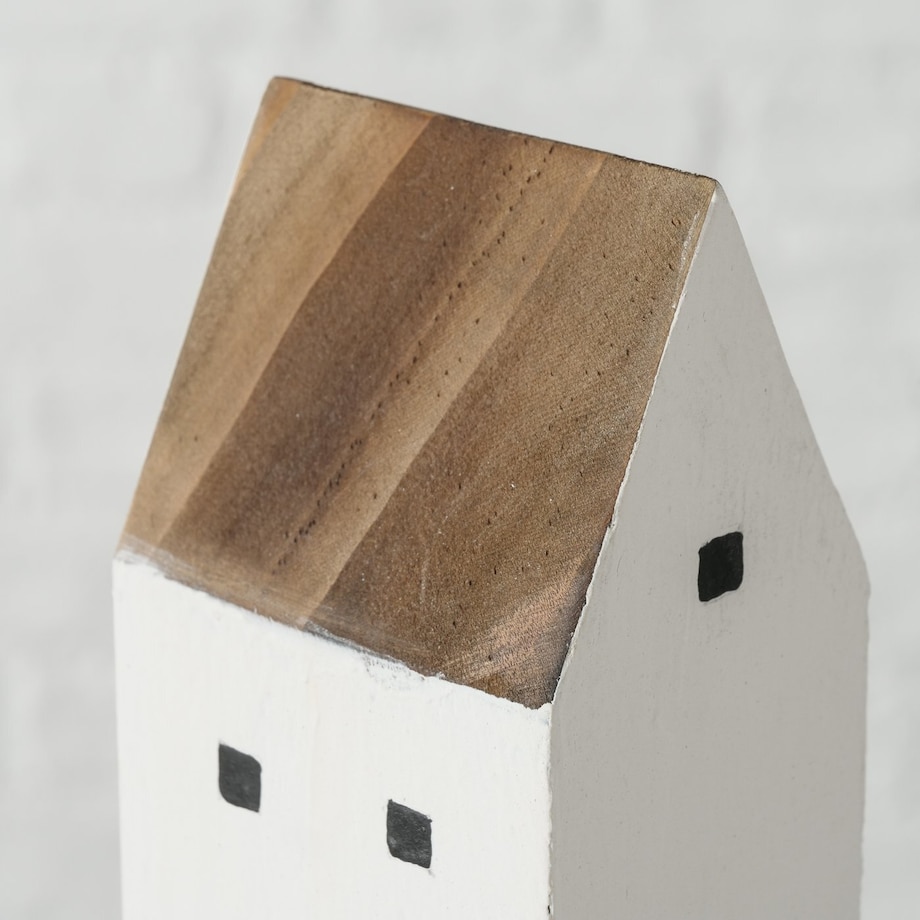 Dekoracyjne domki z drewna, trzy rozmiary, GOTAN