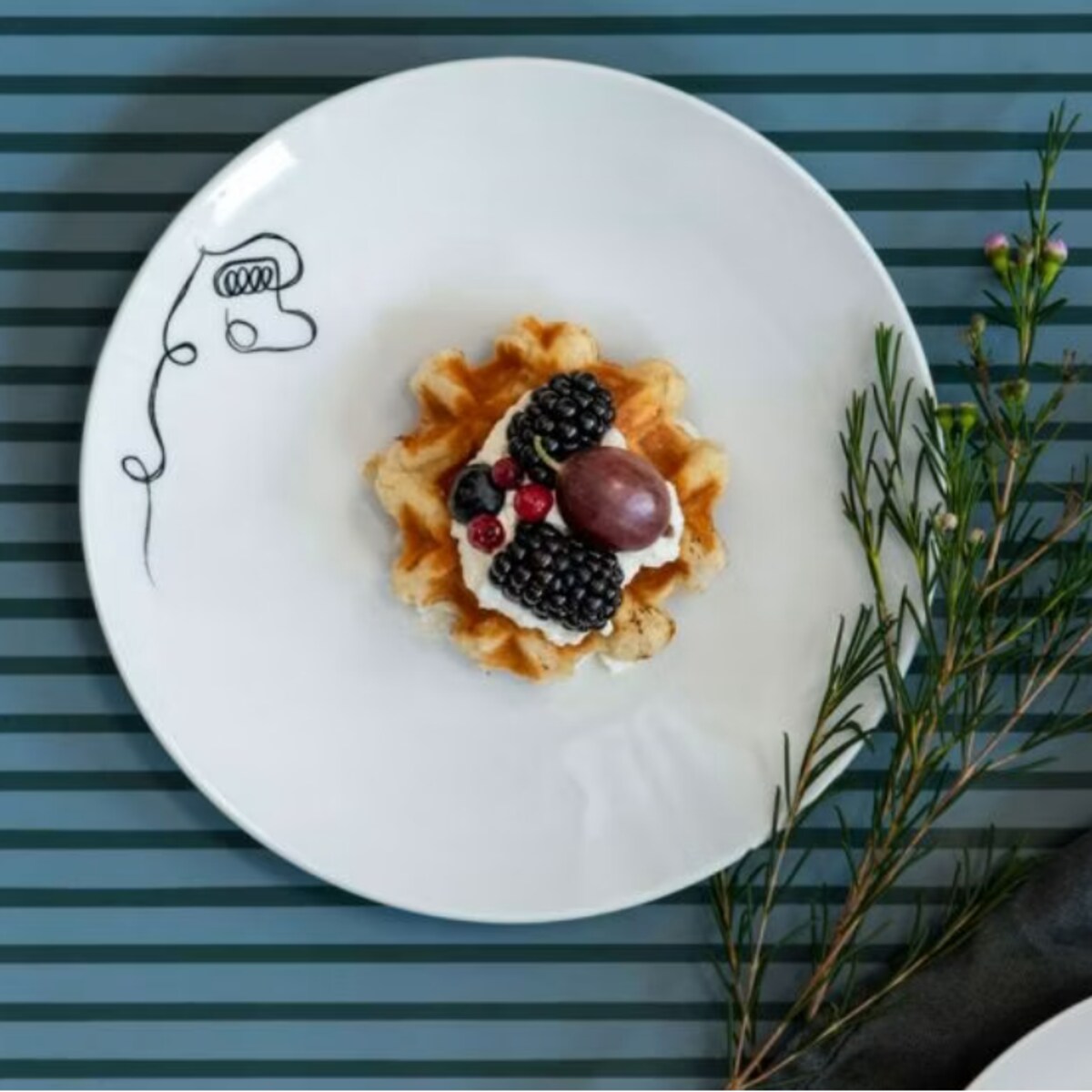 Talerz śniadaniowy Xmas Statement, 21 cm, Villeroy & Boch