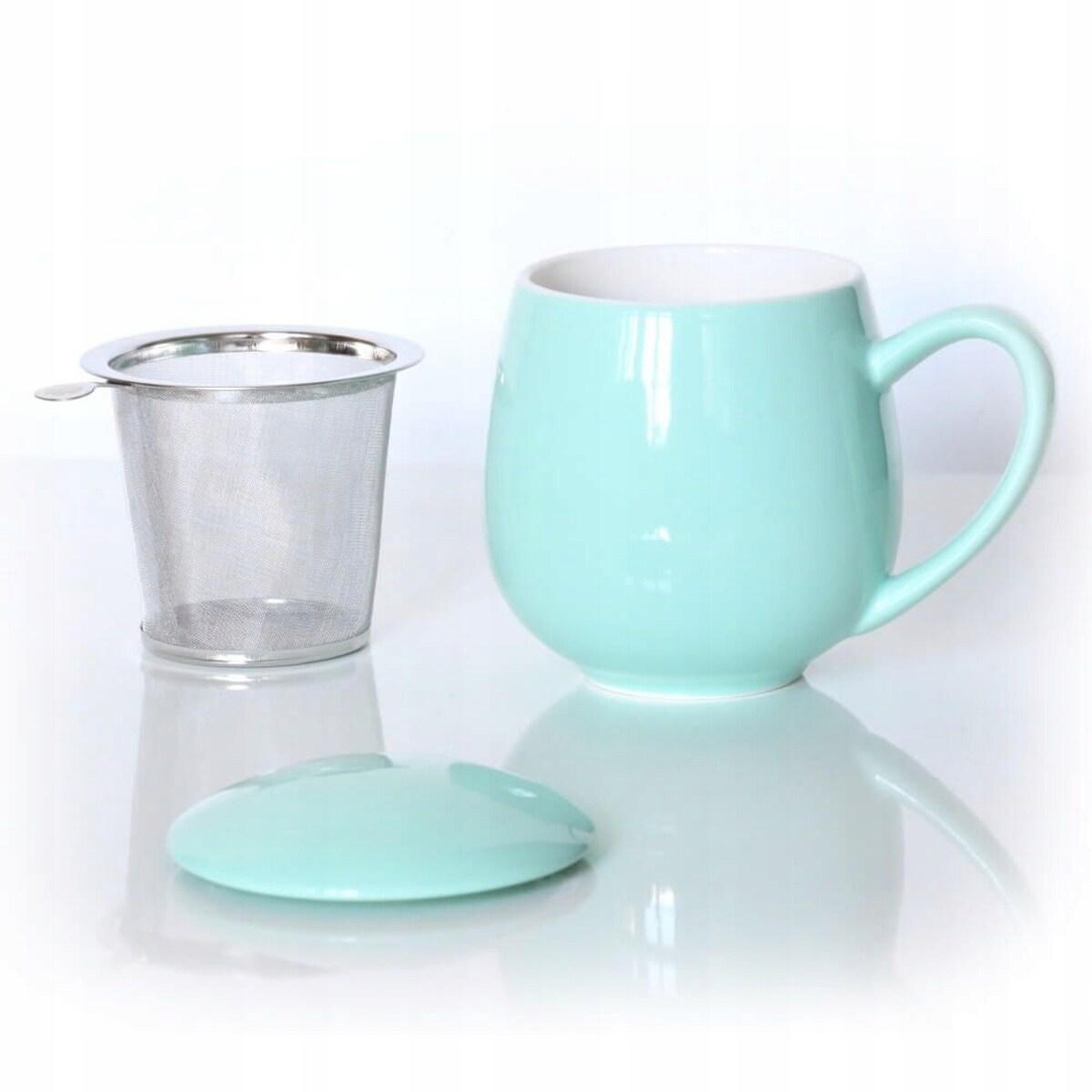 ZESTAW BOX KAWA HERBATA 2 KUBKI PREZENT UPOMINEK NA DZIEŃ BABCI I DZIADKA