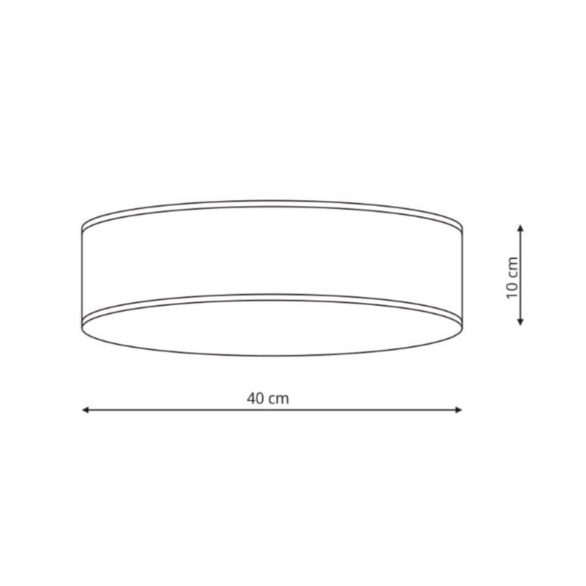 Plafon Light Prestige Alto biały 3 x E14 1 szt.