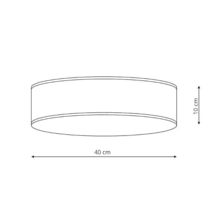 Plafon Light Prestige Alto biały 3 x E14 1 szt.