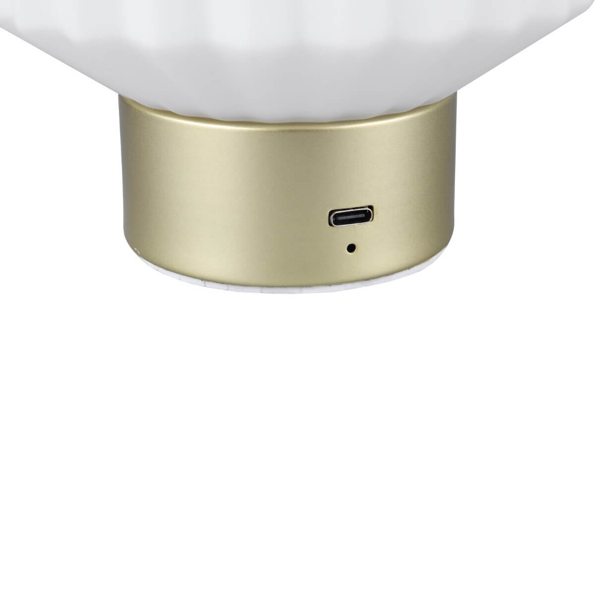 Lampka nocna USB Lord R57761101 RL Light LED 2W 3000K szkło biała złota