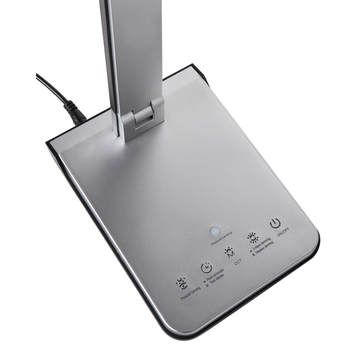 Lampa biurkowa LED PICTOR Ze ściemniaczem Srebrny