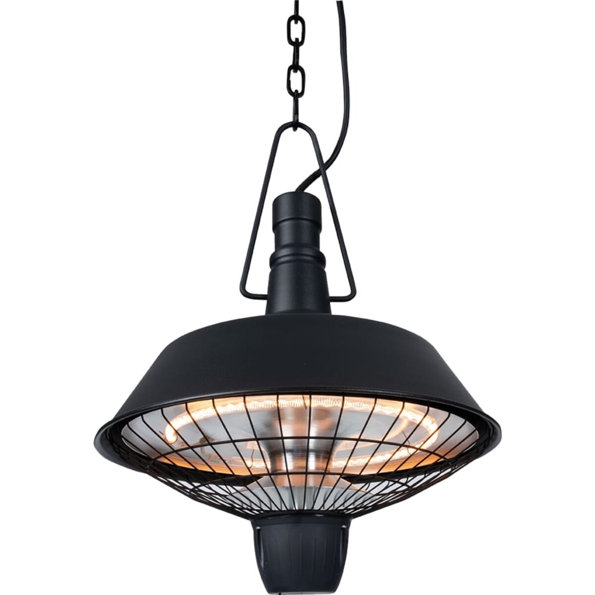 Sunred Grzejnik wiszący Indus, 2100 W, halogen, czarny, RSH16
