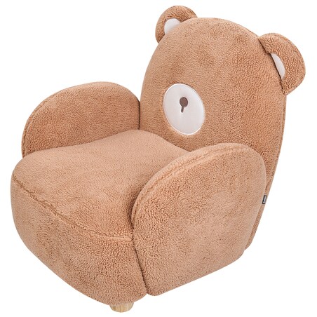 Fotel dziecięcy Miś BOO Boucle Brązowy