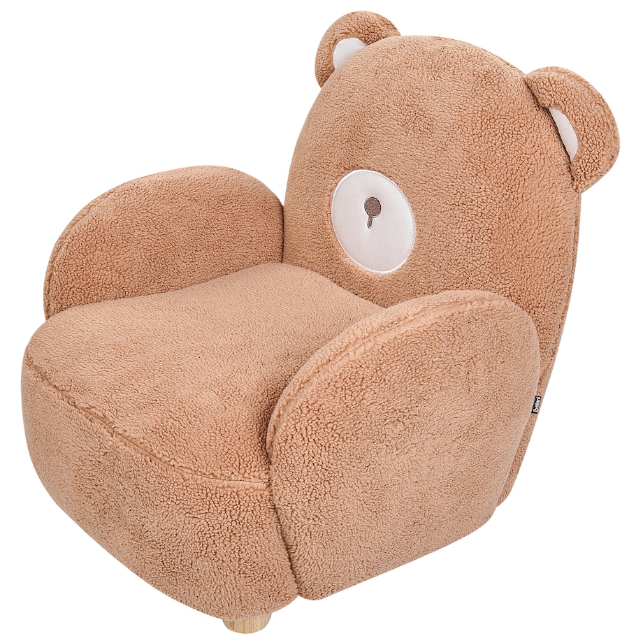 Fotel dziecięcy Miś BOO Boucle Brązowy
