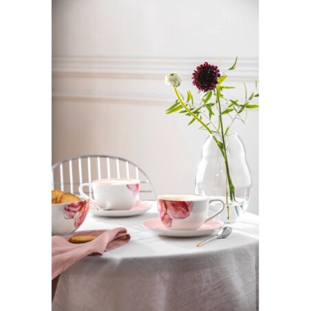 Spodek do filiżanki śniadaniowej Rose Garden, 18 cm, Villeroy & Boch