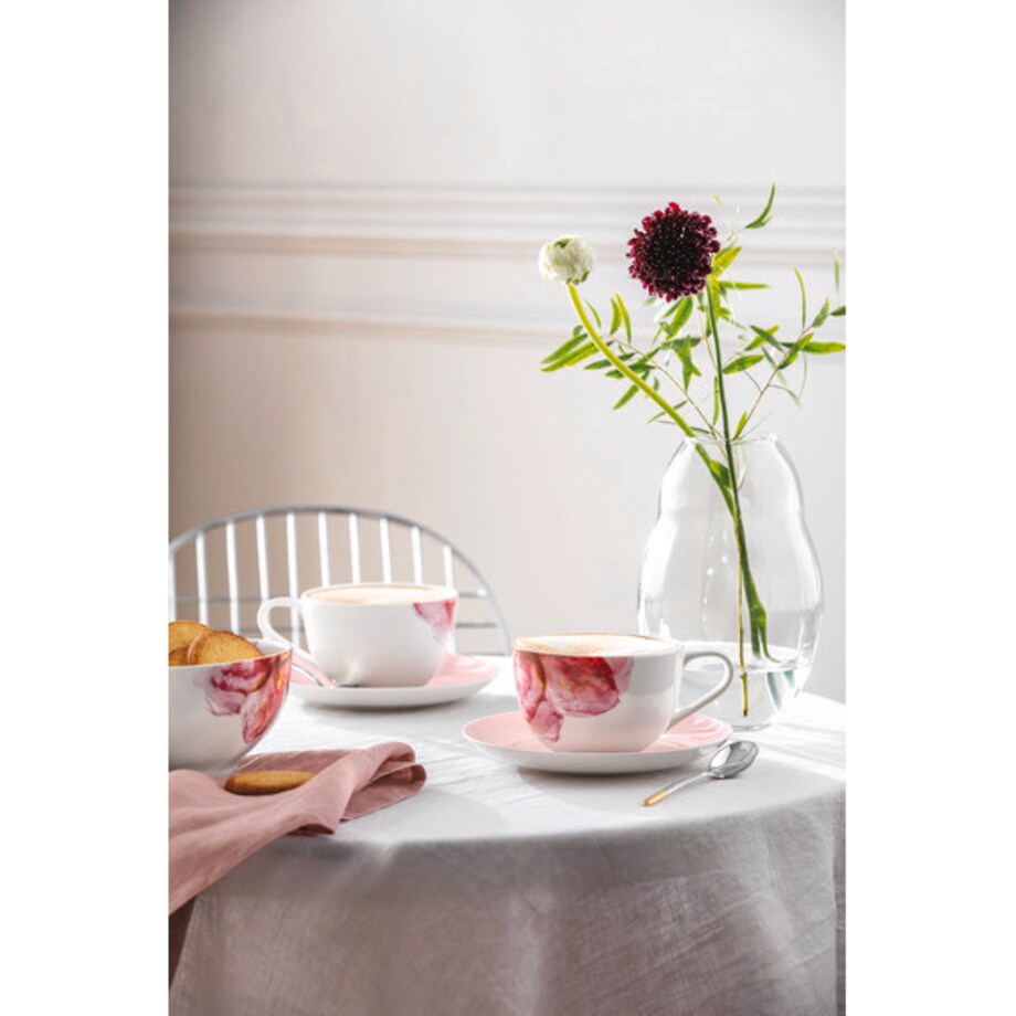 Spodek do filiżanki śniadaniowej Rose Garden, 18 cm, Villeroy & Boch