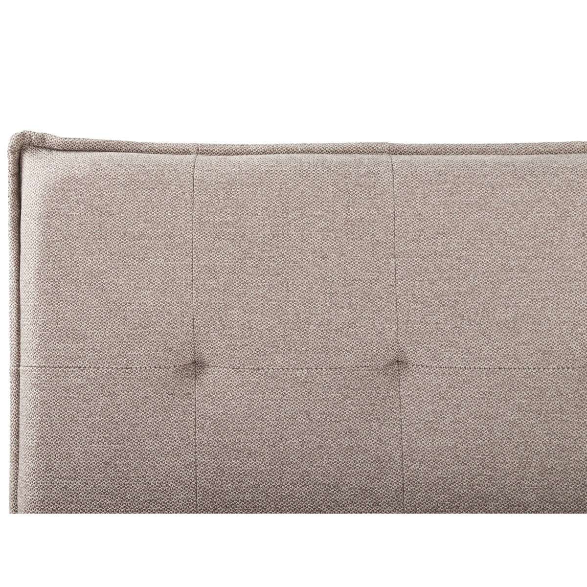 Łóżko LESTRE 160 x 200 cm Beżowoszary