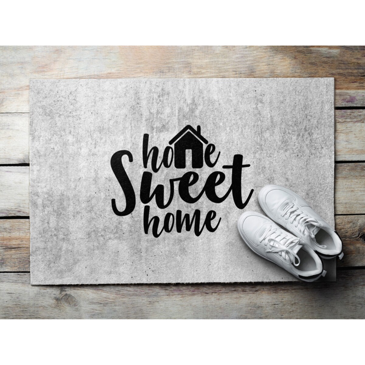 Wycieraczka zewnętrzna Beton Sweet Home 60x40cm