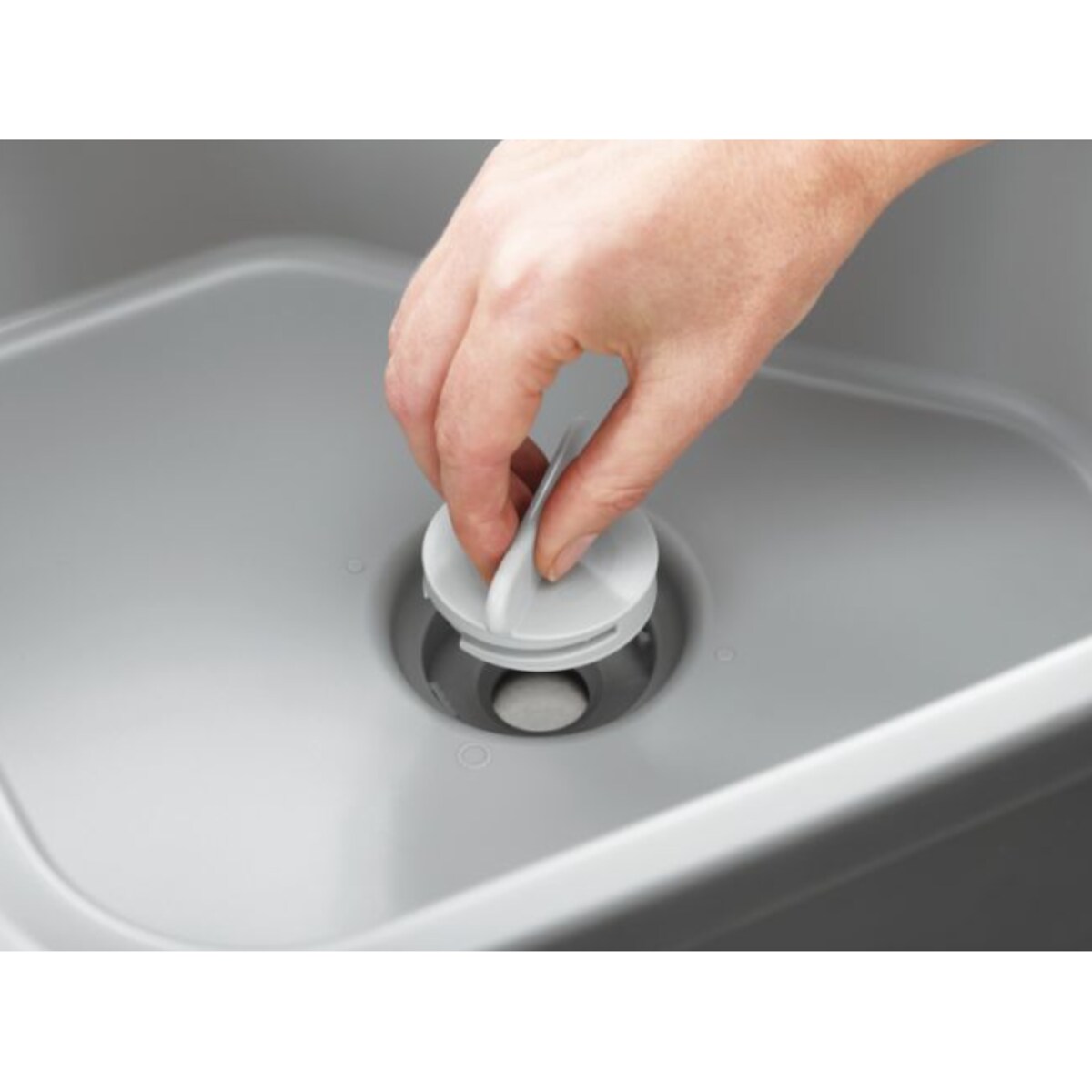 Miska z odpływem (szara) Duo Joseph Joseph