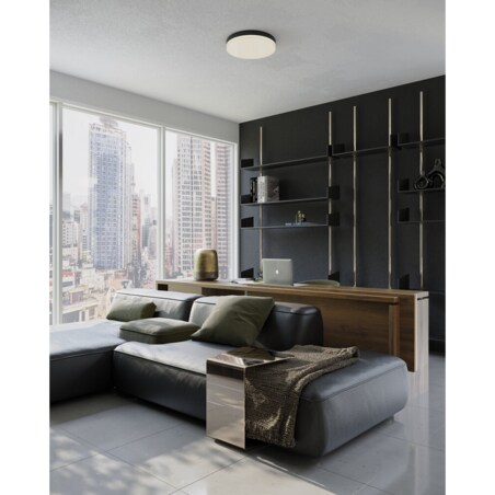 Lampa sufitowa Sekko LED 54 plaster miodu plafon czarny