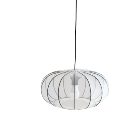 Abażur Meduza Biała Mist Black 20x40