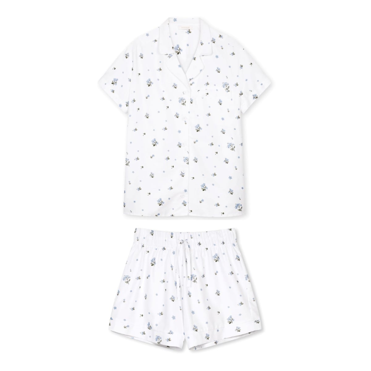 Piżama Niezapominajki krótka XS