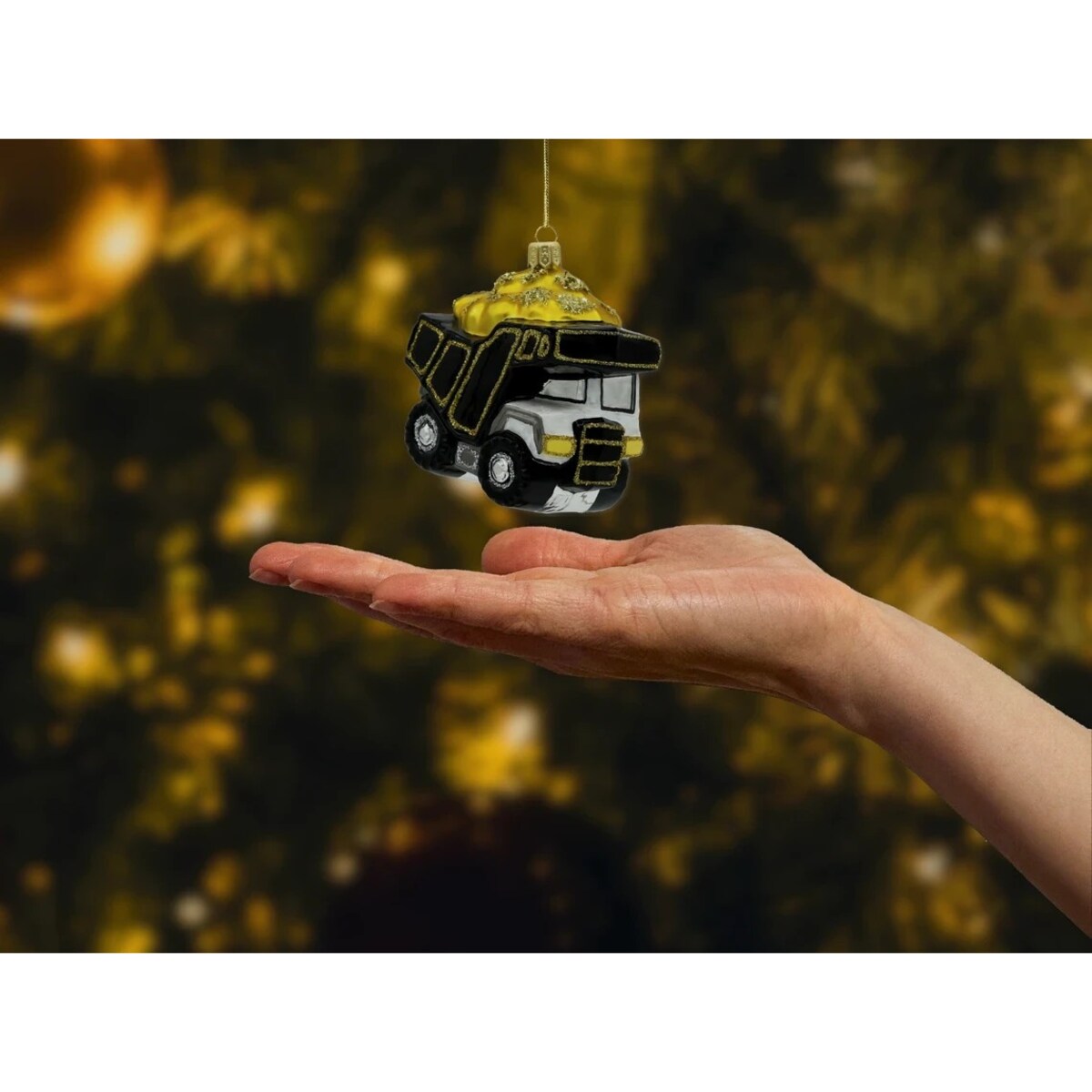 Bombka choinkowa: Wywrotka z ładunkiem złota