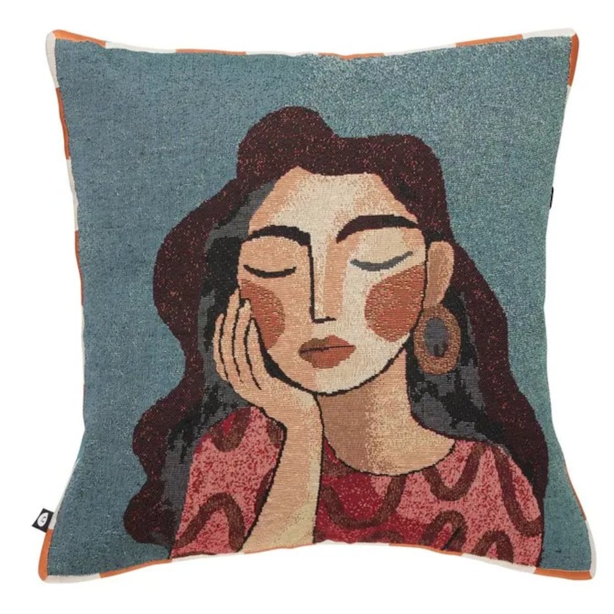 Poduszka dekoracyjna, bawełniana, Homy Woman, 40x40 cm