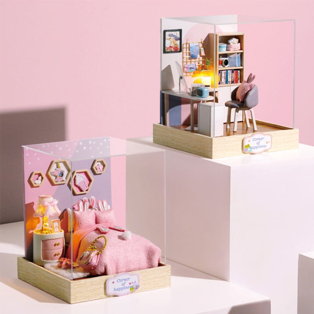 Miniaturowy domek - Radosny poranek