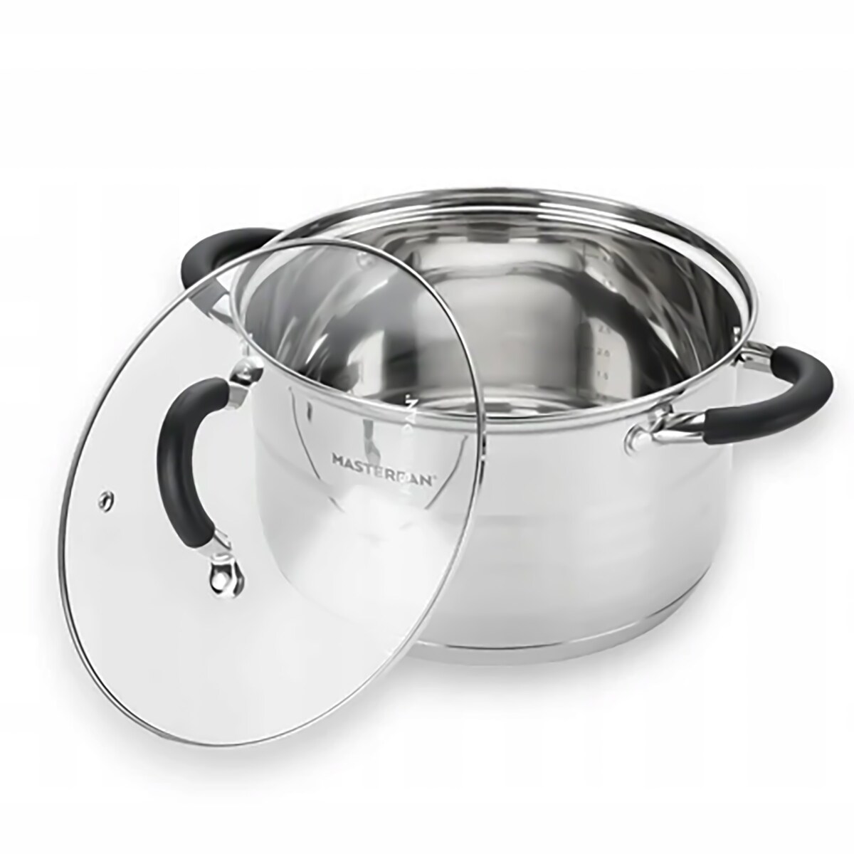 Zestaw Garnków Indukcyjnych 12 El. Ze Szklanymi Pokrywkami