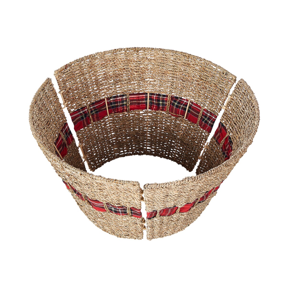 Osłonka pod choinkę Trawa morska 45x45 cm Naturalny MARCHE