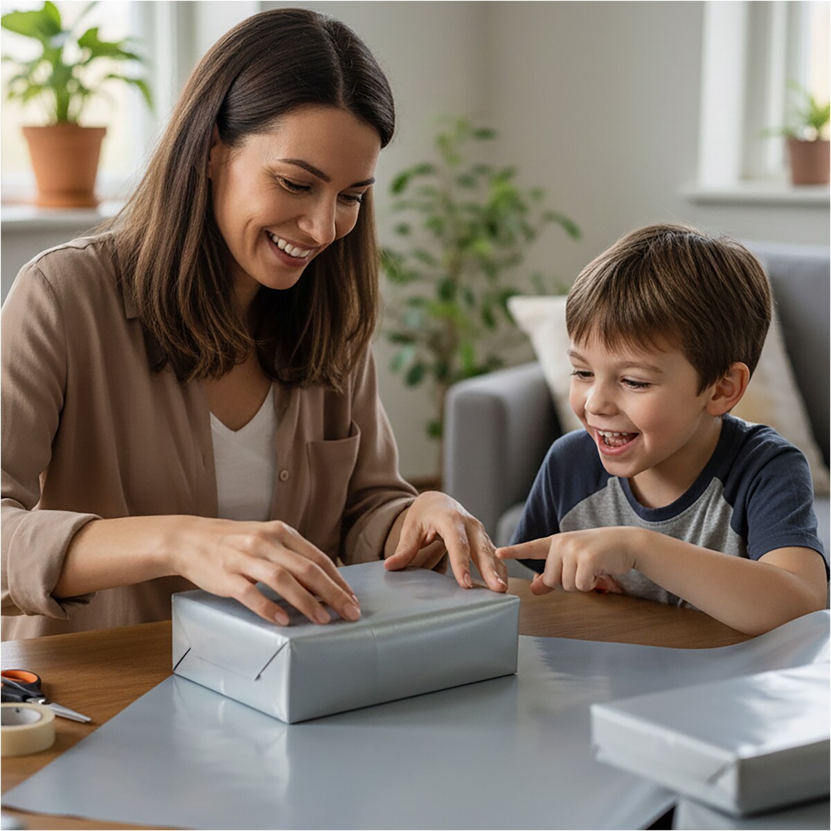 Papier do pakowania prezentów 20 METRÓW MEGAROLKA Urodzinowy Do Paczek Ozdobny