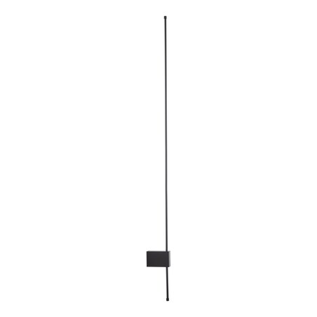 Kinkiet Led Tk Lighting Lixa Liniowe Podświetlenie Ścian Czarny 18W