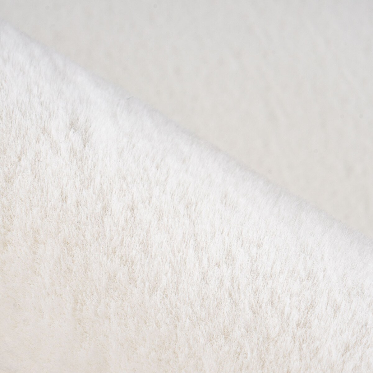 Dywan Rabbit Biały Futro Królika Topila 4000 futrzany 160x230