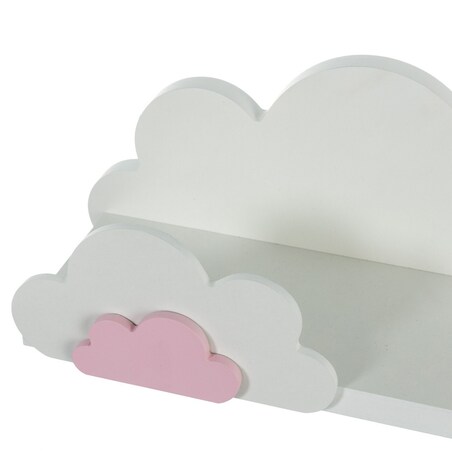 Półka Clouds 29,5x15x15cm pink, 29,5 x 15 x 15 cm