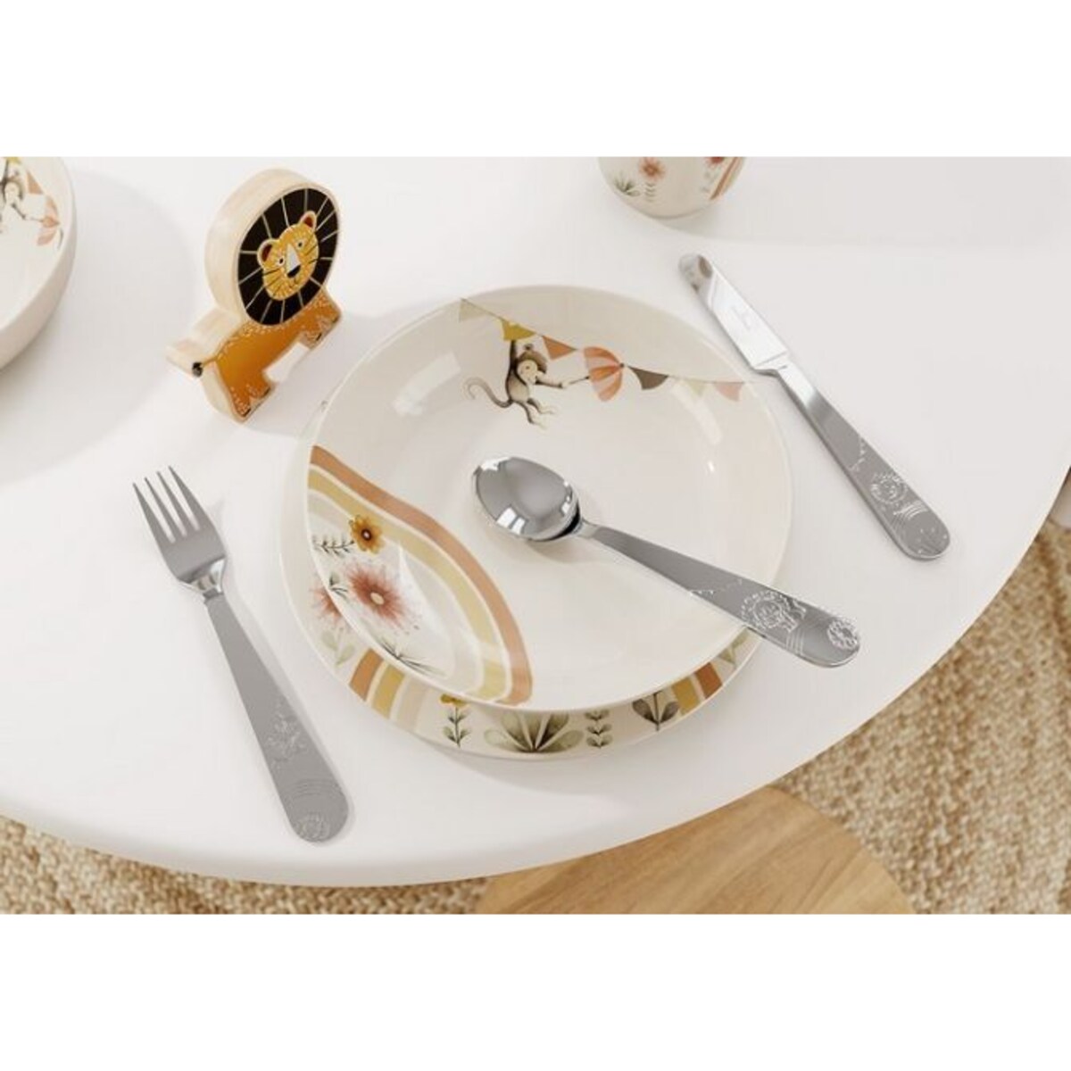 Zestaw sztućców Boho kids Roar like a Lion Villeroy & Boch