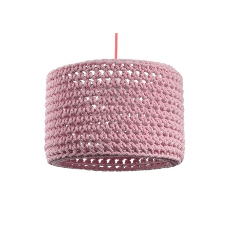 Lampa wisząca COTTON 30 różowa