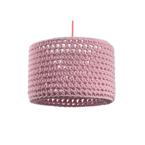 Lampa wisząca COTTON 30 różowa