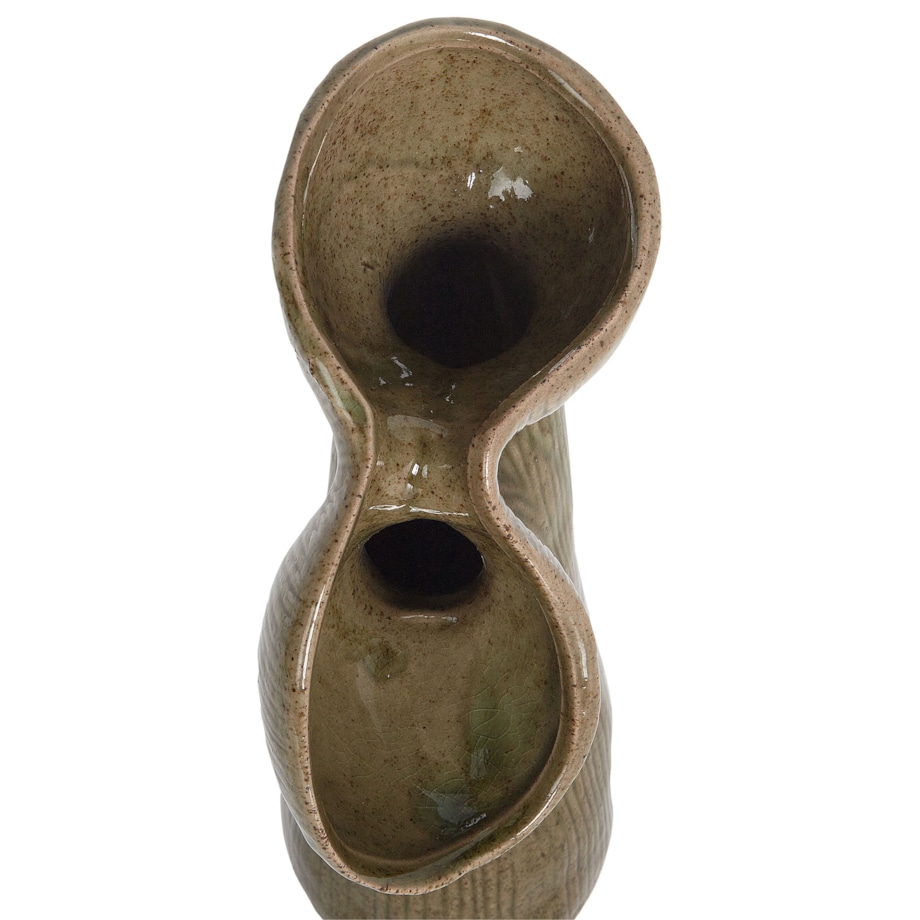 Kamionka Wazon na kwiaty 28 cm Zielony CALAMUS