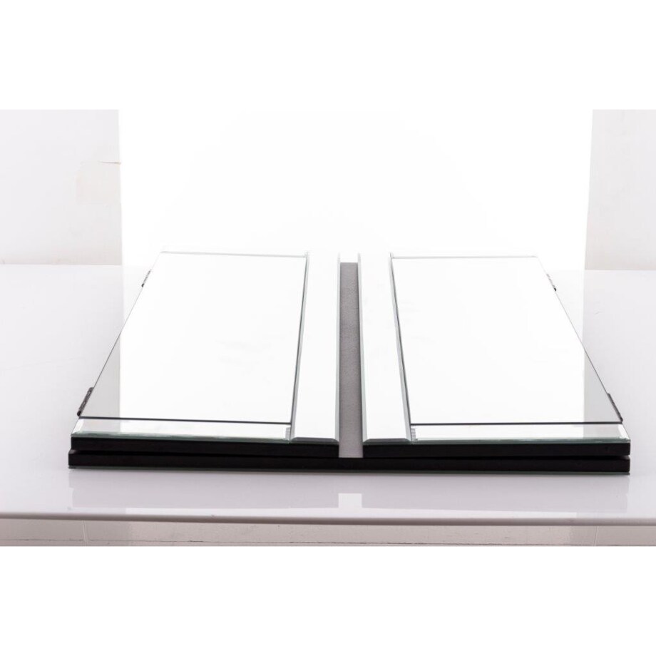 Lustro z lustrzanymi okiennicami 60x67x15 cm