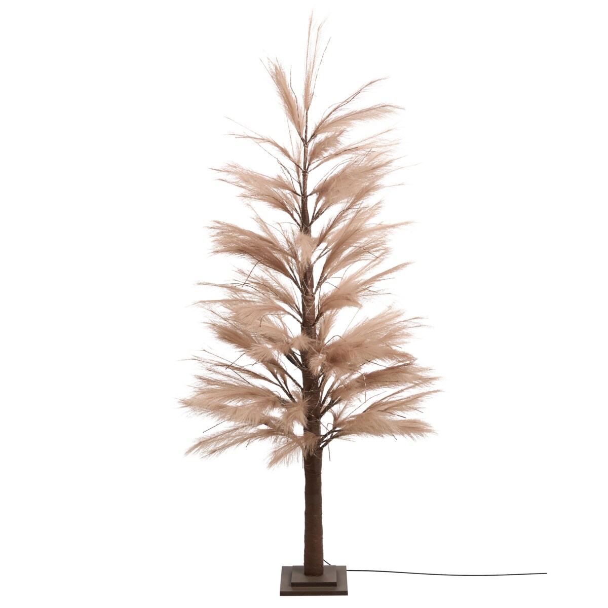 Dekoracja ogrodowa LED HAUGANES Choinka 190 cm Beżowy