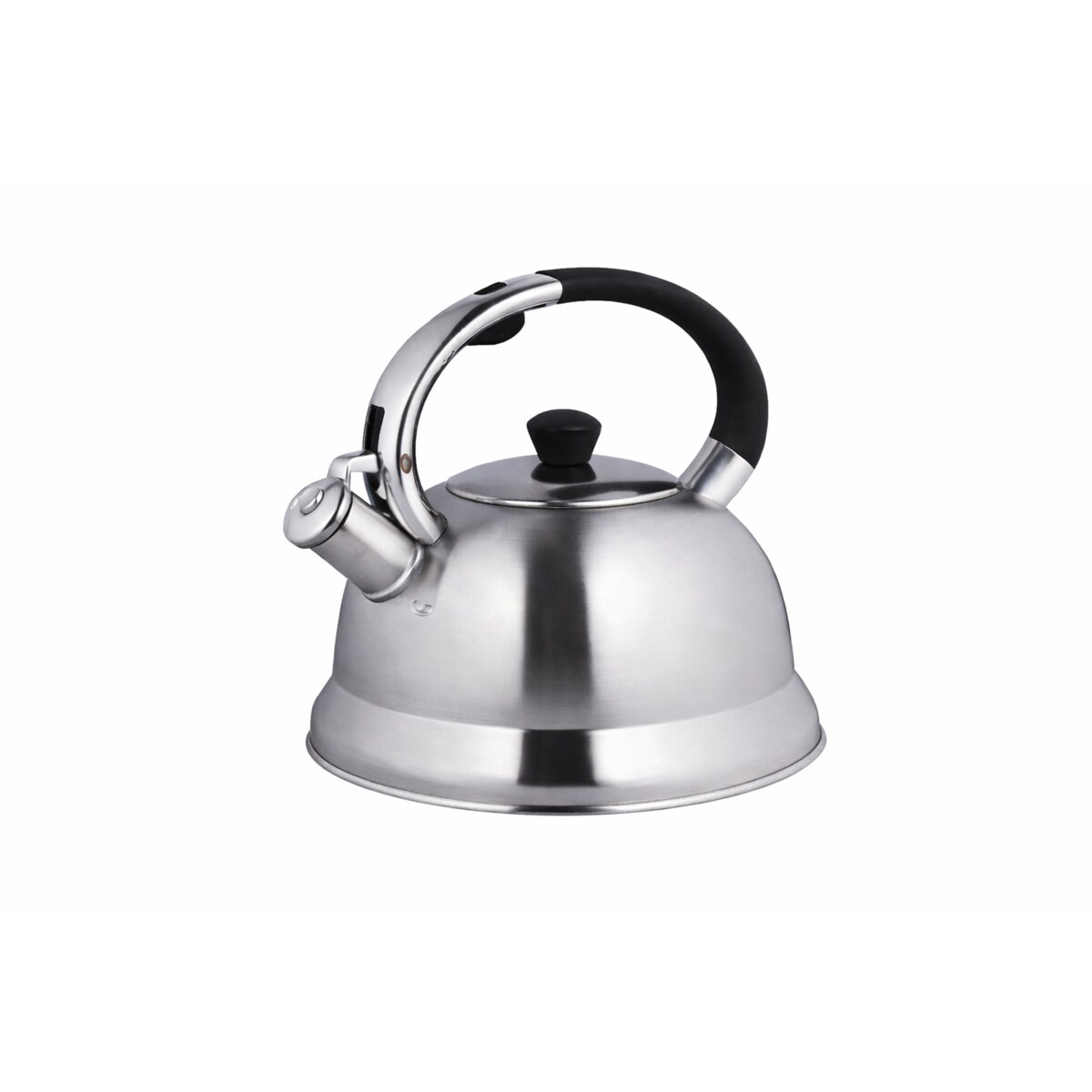 Czajnik na gaz stalowy z gwizdkiem duży 2.7L indukcja srebrny BRUNBESTE BB-2425