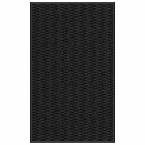 vidaXL Wycieraczka Czarna 90x150 cm