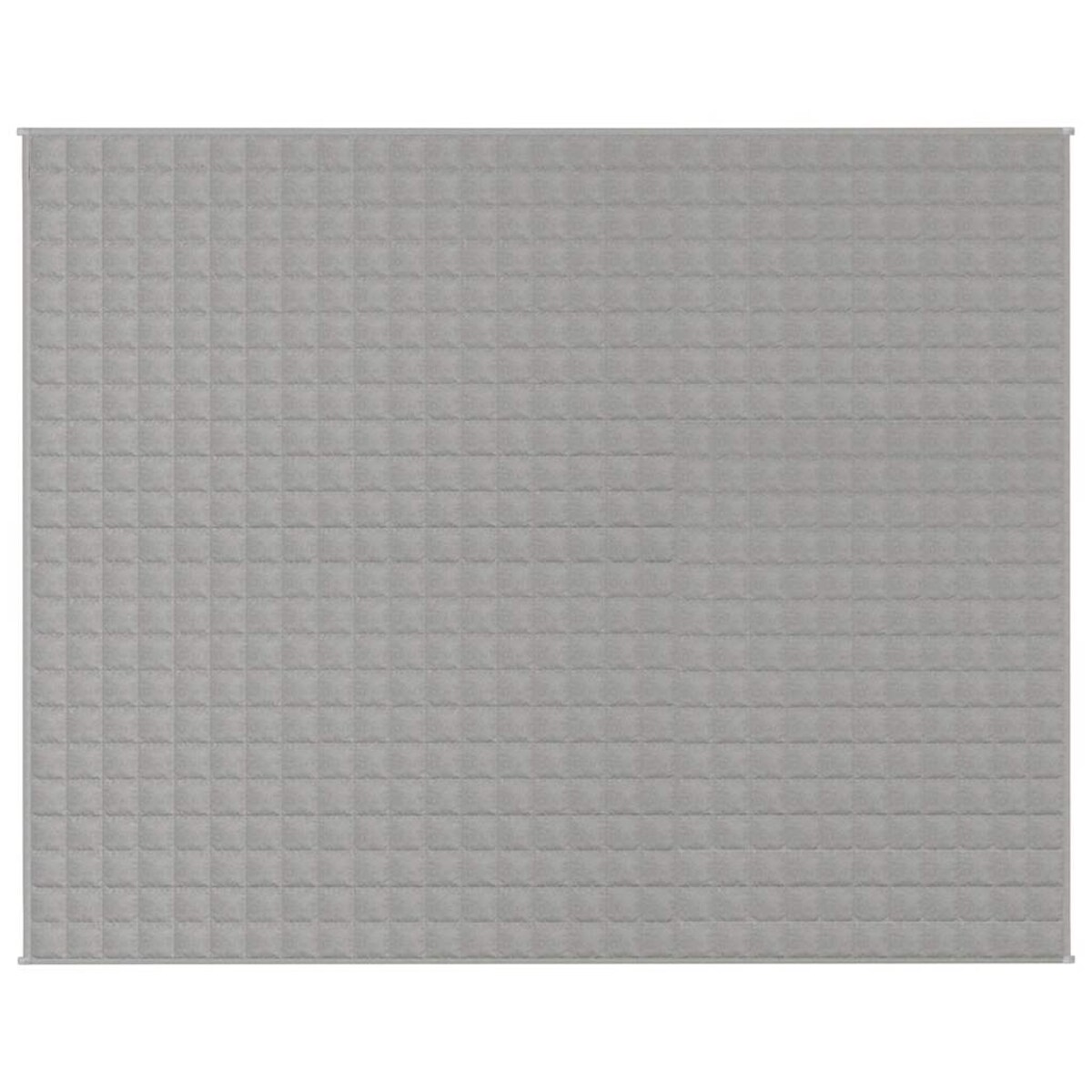 vidaXL Koc obciążeniowy, szary, 235x290 cm, 11 kg, tkanina