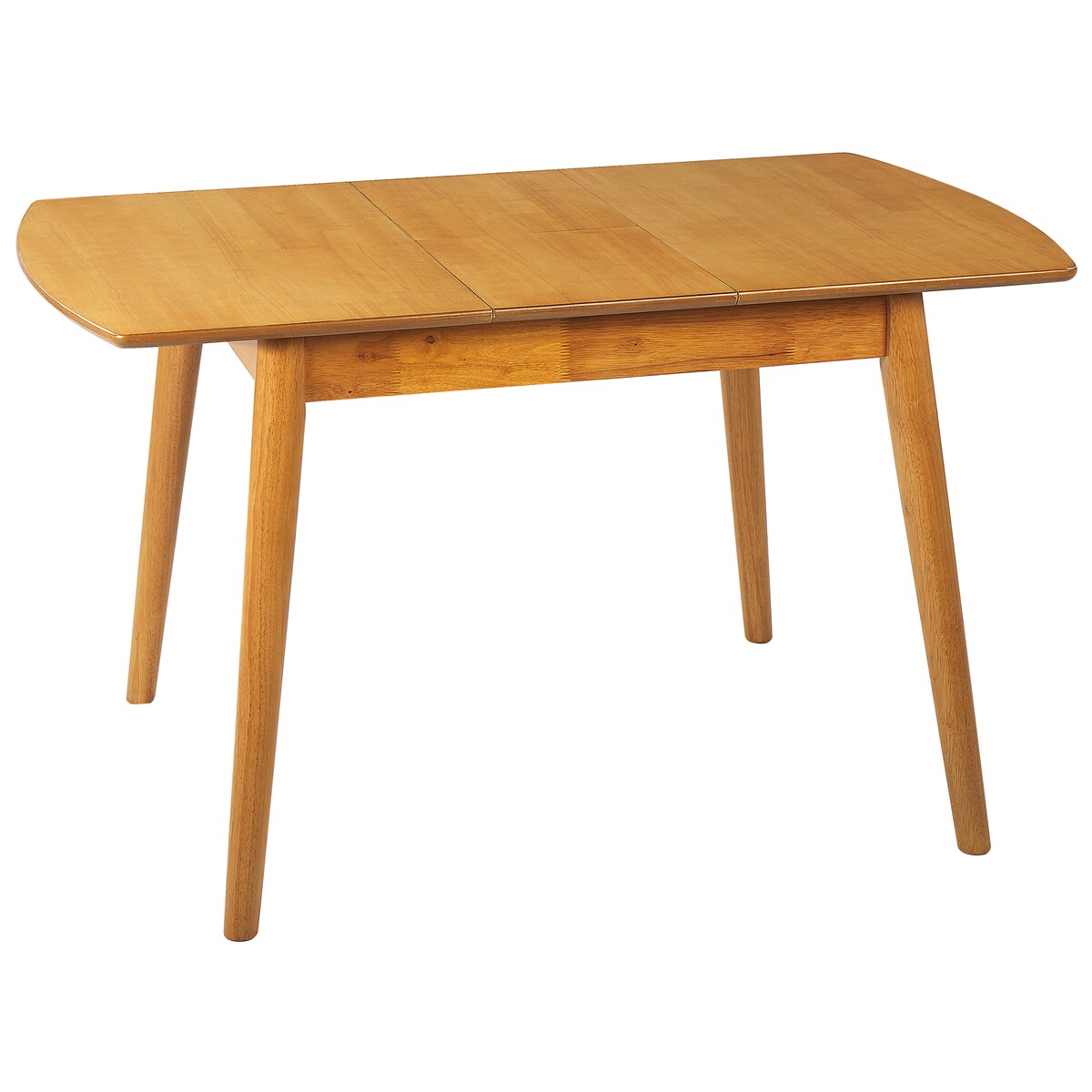 Stół do jadalni rozkładany TOMS Jasnobrązowy 100/130 cm 80 cm
