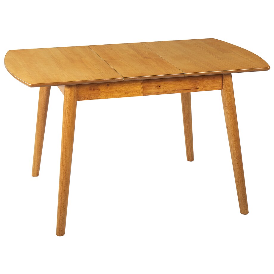 Stół do jadalni rozkładany TOMS Jasnobrązowy 100/130 cm 80 cm