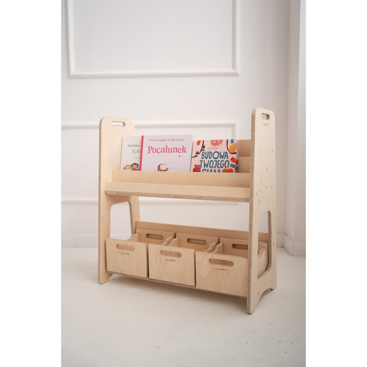 L - biblioteczka/regał montessori