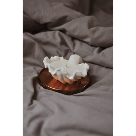 Świeca sojowa Muszla 100 g Biel N°11 "Letnie orzeźwienie"