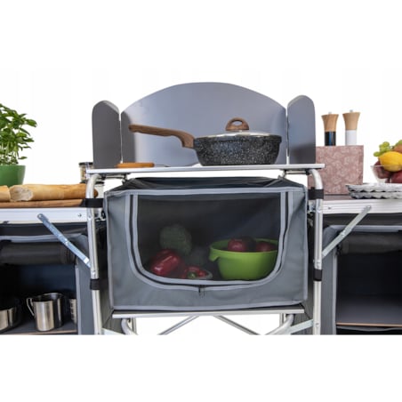 KUCHNIA TURYSTYCZNA SZAFKA składana ogrodowy torba KEMPINGOWY stolik