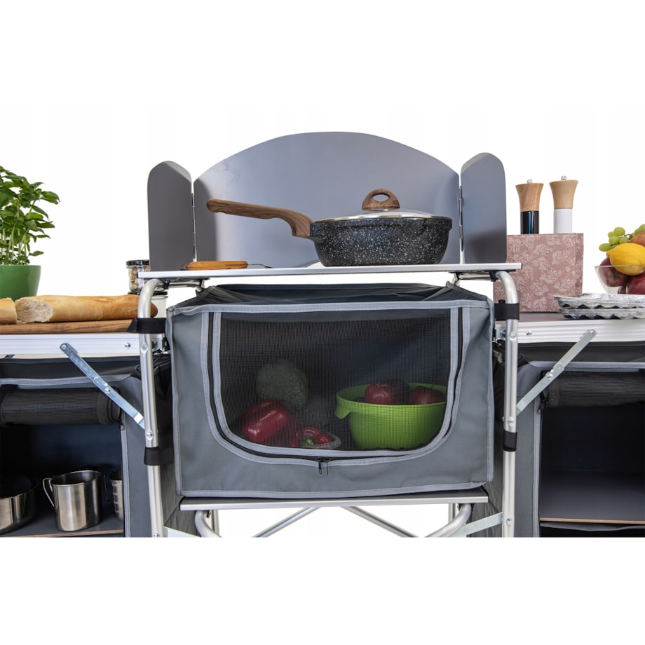 KUCHNIA TURYSTYCZNA SZAFKA składana ogrodowy torba KEMPINGOWY stolik